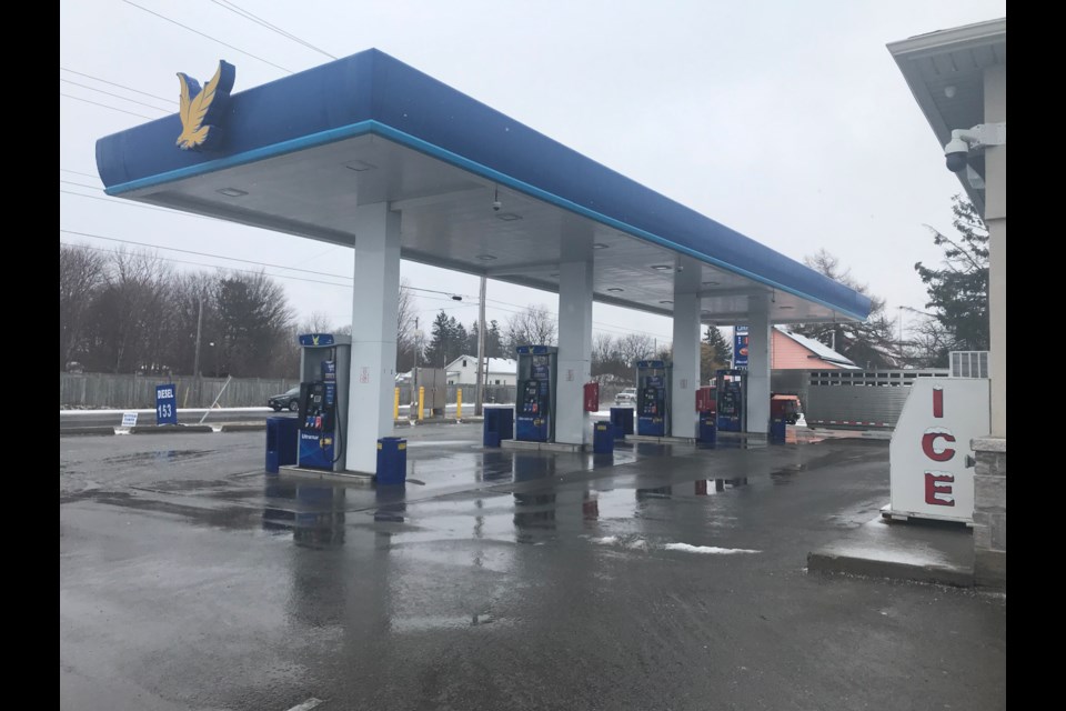 The federal carbon tax will increase to 14 cents per litre of gasoline and 12 cents per cubic metre of natural gas on April 1, 2023. Kristen Brownell/BradfordToday.