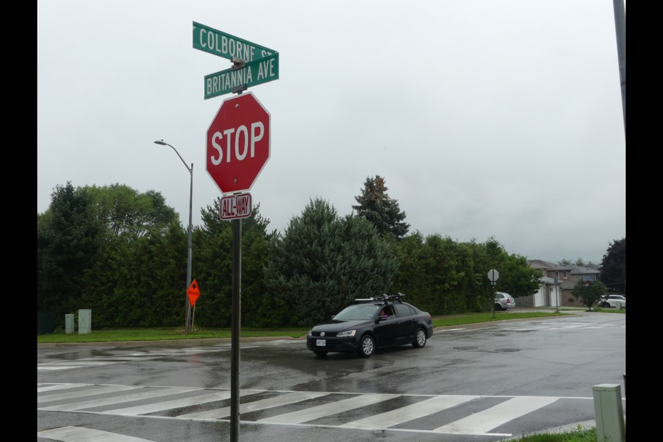 Bradford West Gwillimbury council voted against hiring a crossing guard for the corner of Colborne Street and Britannia Avenue. Jenni Dunning/BradfordToday
