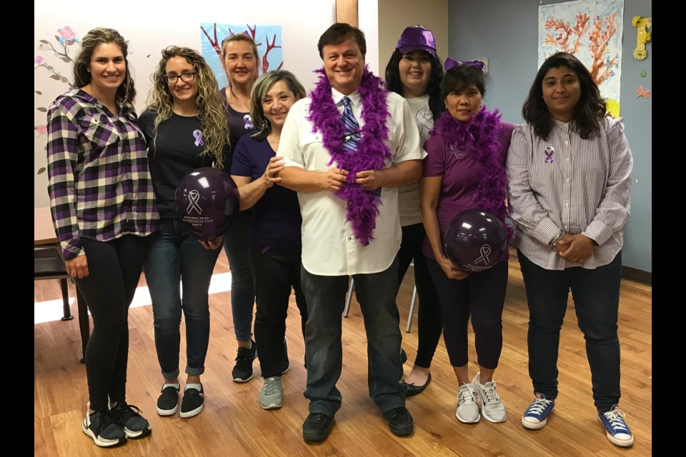 Some of the best photos from CHATS' purple challenge to raise awareness of World Elder Abuse Awareness Day. Submitted photo 