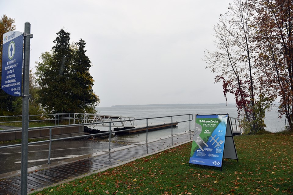 Public boat launch at Innisfil Beach Park has seen conflict among users, partially solved by having staff on hand at peak hours. Miriam King/Bradford Today