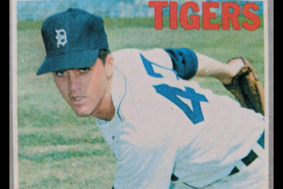 A close-up of Mike Kilkenny's 1970 Topps baseball card. Submitted photo 