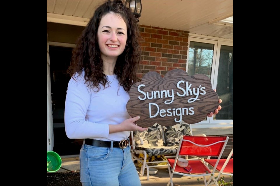 Skyler Hamilton is the owner of Sunny Sky's Designs.