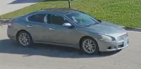 Vehicle suspected to be involved in a property damage incident on Friday, Oct. 1