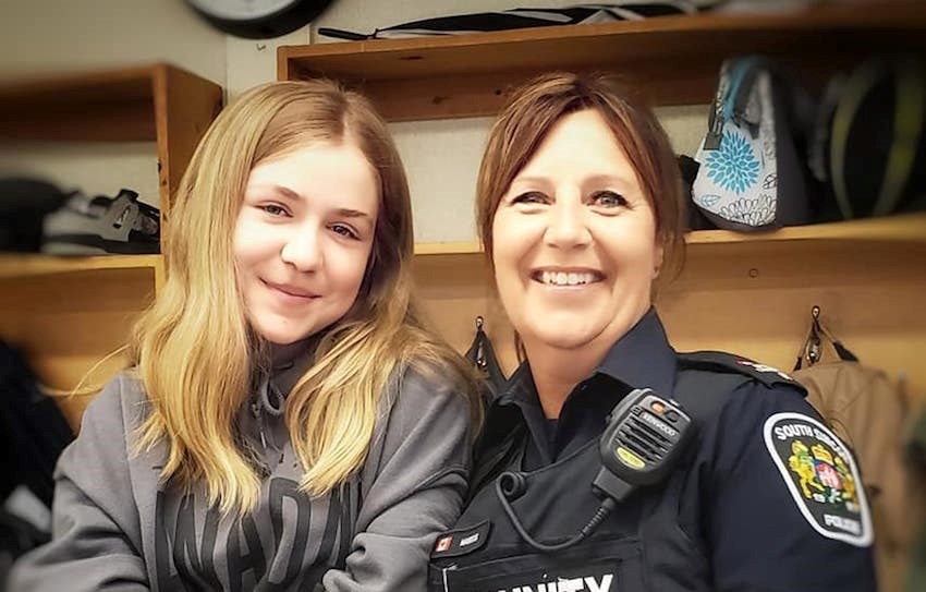 Junior Chief Kayley Spiers. Photo provided by South Simcoe Police