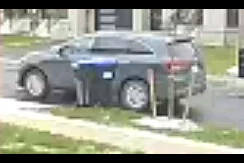 Porch theft suspect vehicle. 