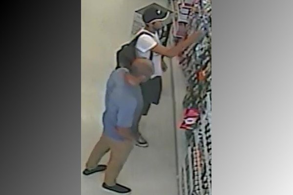 South Simcoe Police have released this surveillance image as they look for suspects in a 'large' theft of razors