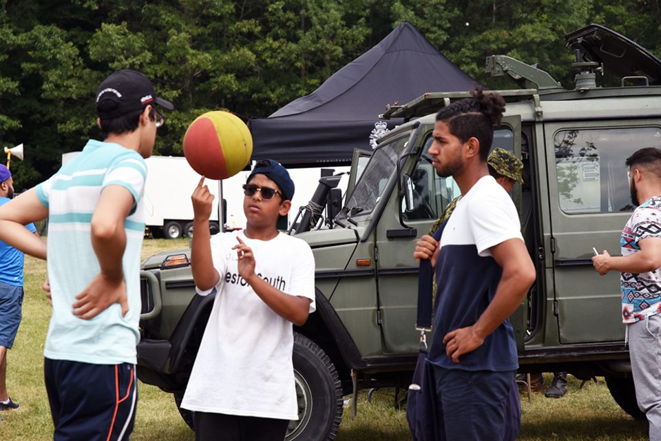 Participants at the annual Ijtima Youth Camp participate in a variety of sports. Miriam King/Bradford Today