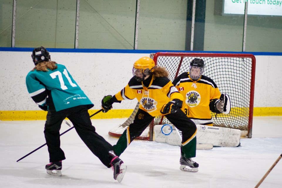 Newmarket Rays under-16 team in action. Submitted photo 