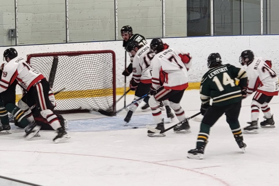 Bradford Rattlers hosted the Ville-Marie Pirates for Game 3 in the best-of-seven North Division finals.