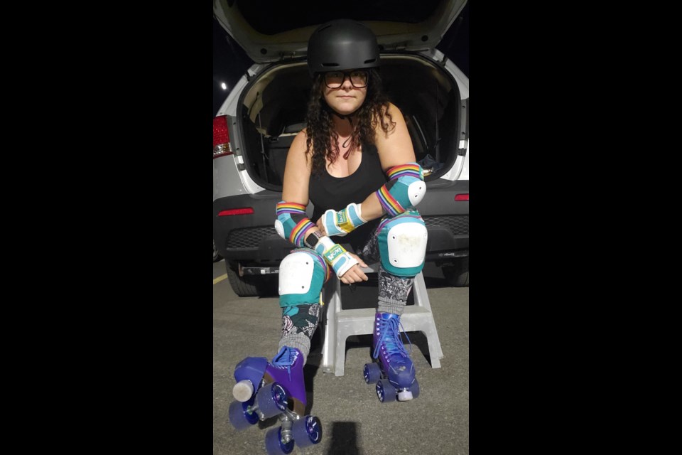 Tracey Stanway has organized a weekly roller skating night in Bradford 