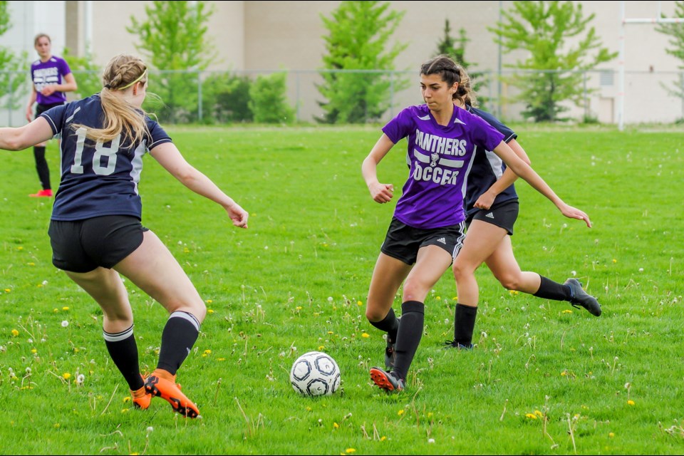 Bradford District High School and St. Peter’s faced off in Barrie on Thursday in the GBSSA final.