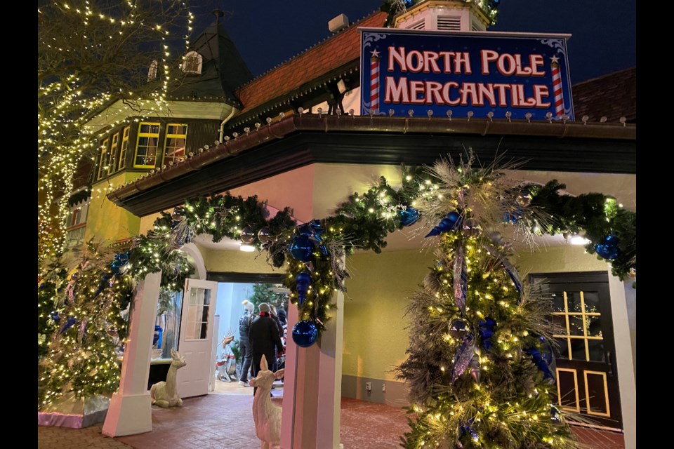 All shops at Canada's Wonderland have been transformed into a charming holiday market for WinterFest.