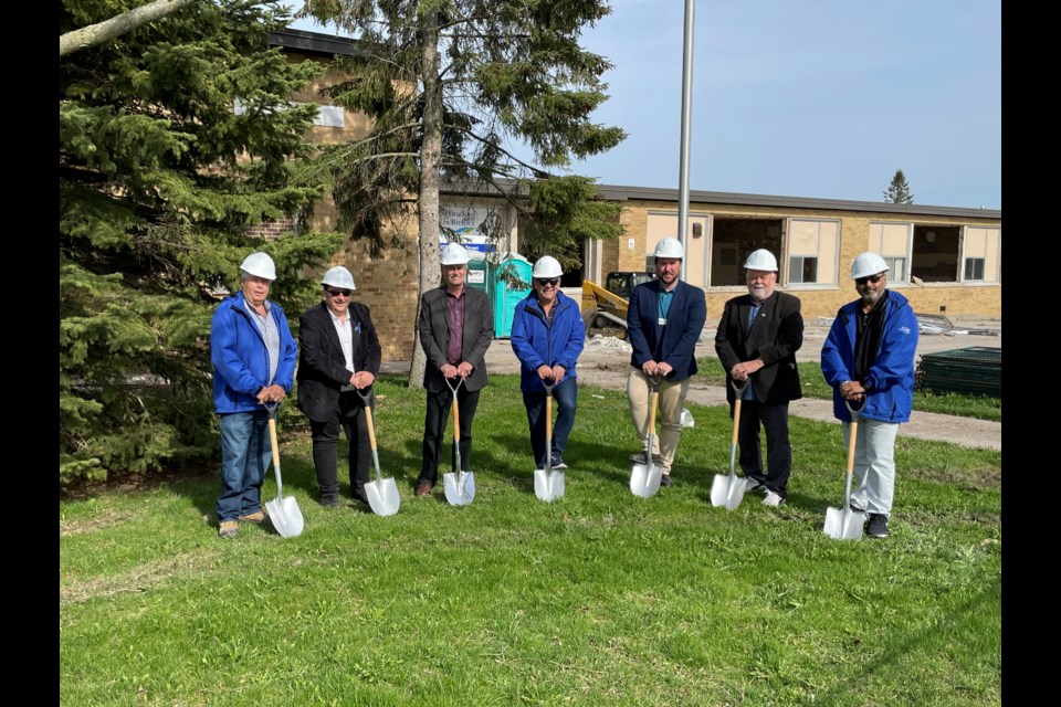 Ground has officially broken for the BWG Community Hub as Mayor Rob Keffer and council took a tour of the area.