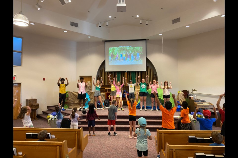 For two weeks in July, St. John’s Presbyterian Church hosts it’s Vacation Bible School to give campers ages four to 11 the chance to have fun, learn, and make friends