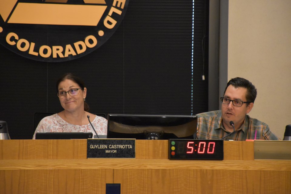 Mayor Guyleen Castriotta and Mayor Pro-Tem Stan Jezierski voiced opposition to a proposed gas station during a concept review on May 17.
