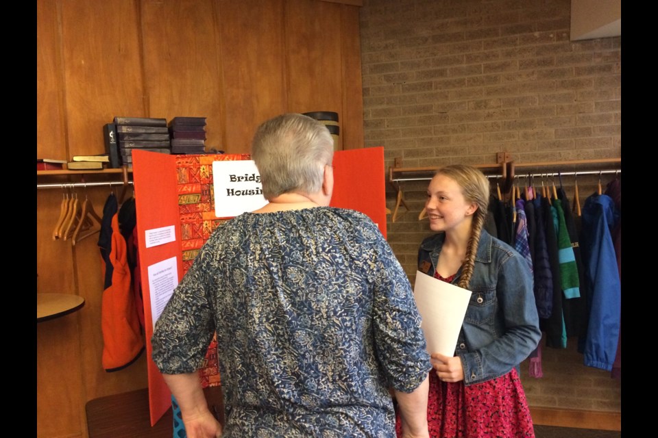 Lauren Frisch organizes a bridge program to keep families from falling back into homelessness. 