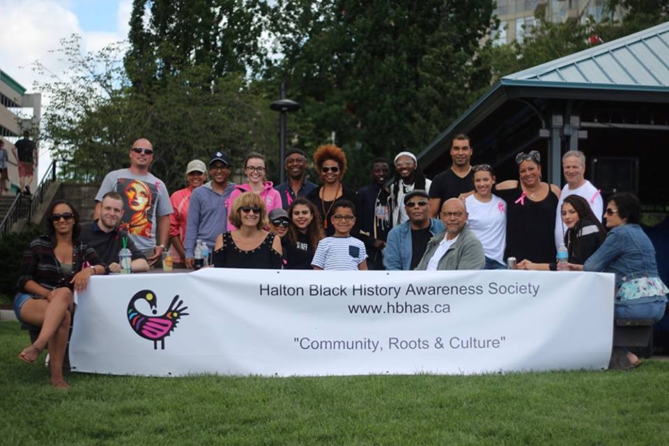 Members of the Halton Black History Awareness Society.