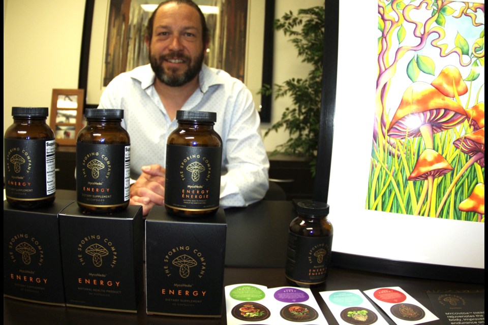 David Kurth is the founder of The Sporing Company, which produces supplements that contain functional mushrooms, Cordyceps.
