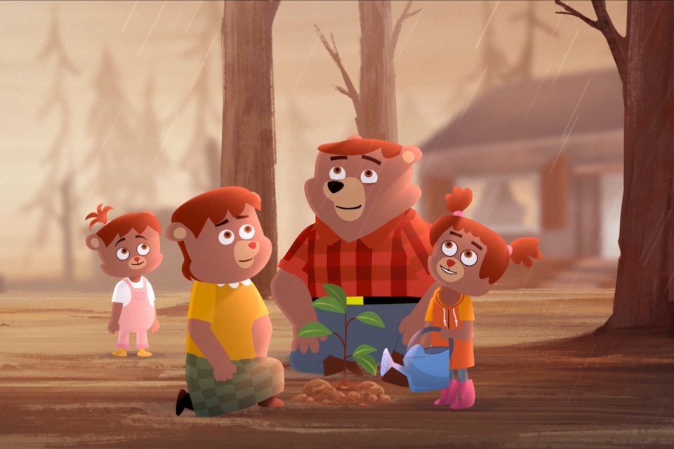 A scene from the animated film Back Home again, which will be screened March 22 in Oakville.