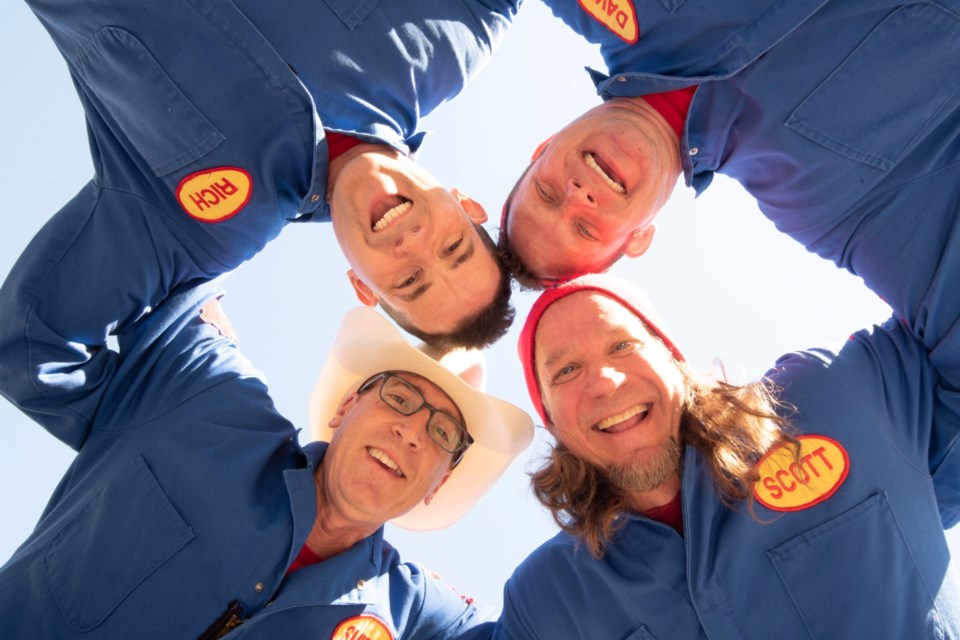 Imagination Movers' music is inspired by bands such as U2, REM, and The Beastie Boys.