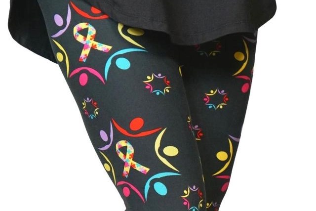 Burlington business spreads the leggings love supports Down