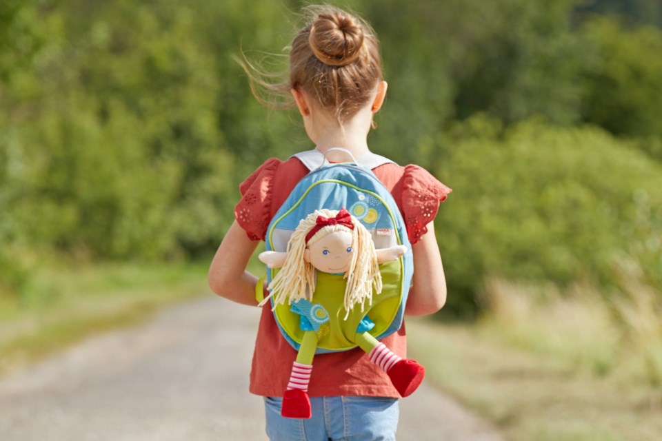 Little Bunny Toys offers European products, such as the Doll Backpack by German company Haba.
