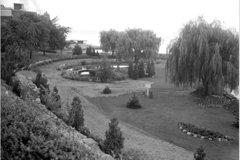 Lakeside Park, known today as Spencer Smith Park, circa 1957.