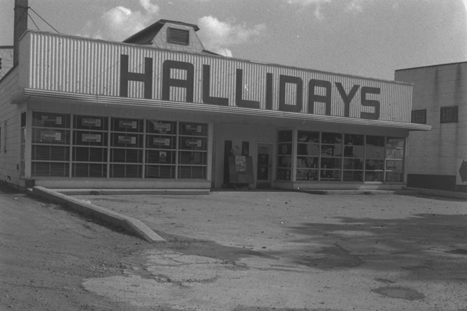 The Halliday Company storefront on Maple Avenue.