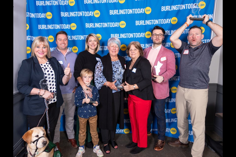 Winners and guests attended the first annual BurlingtonToday Community Builders Awards reception at Paradiso / Joel Robertson Photography
