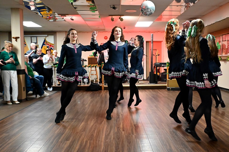 St. Patrick's Day celebrations took place at the Royal Canadian Legion Branch 60 in Burlington Sunday afternoon. The dancers from Goggin-Stewart School of Irish Dance in Oakville, St. Thomas and London performed.