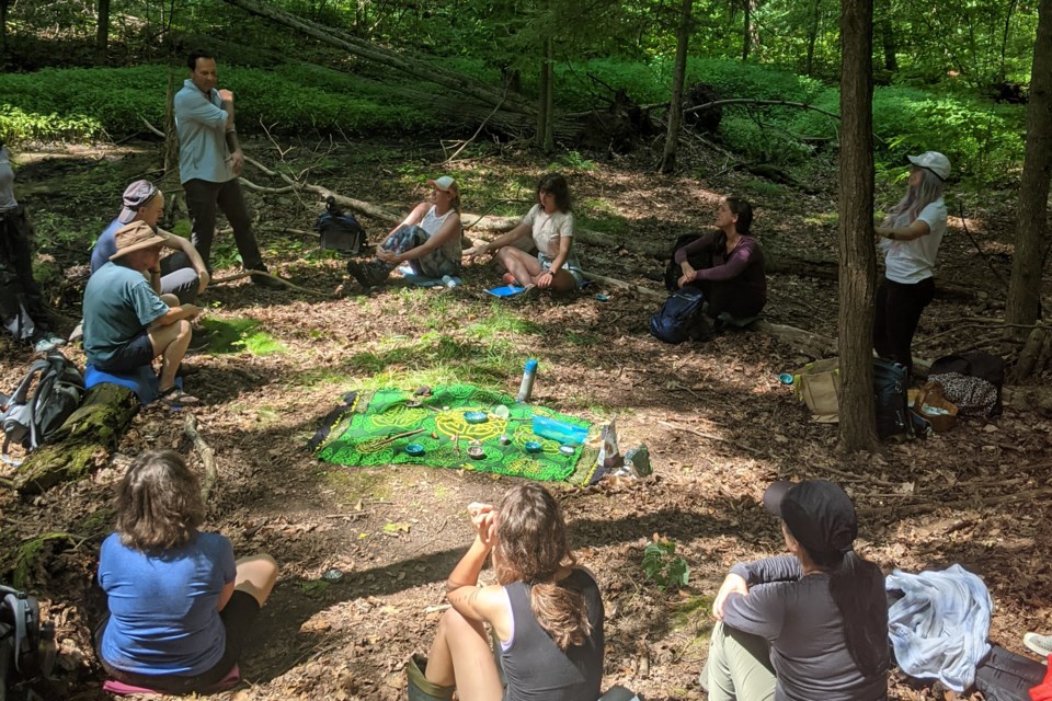 The practice of shinrin-yoku, or forest bathing, encourages an immersive experience with the natural world.