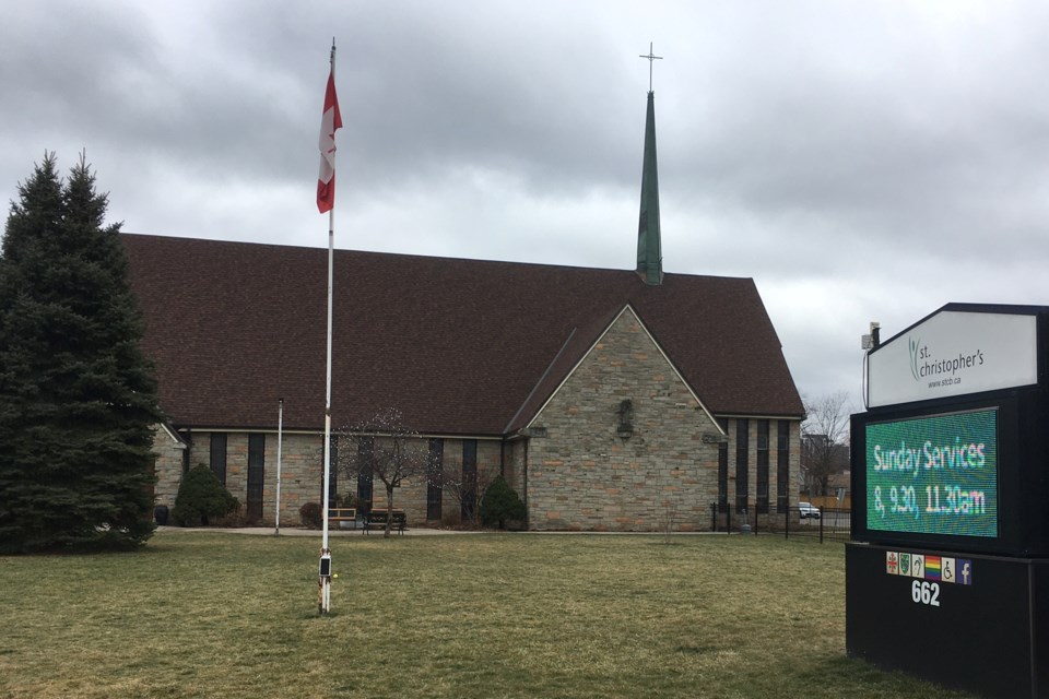 St. Christopher's Anglican Church on Guelph Line runs several outreach programs to engage the local community.