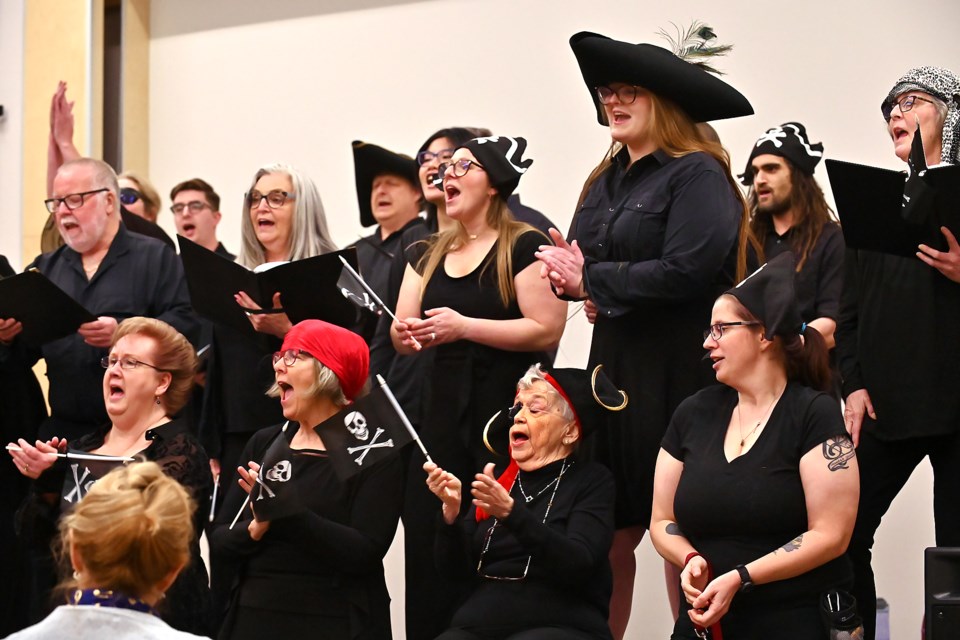 The Last Saskatchewan Pirate by The Arrogant Worms was a fun number during Choir Fest 2023 at Port Nelson United Church.