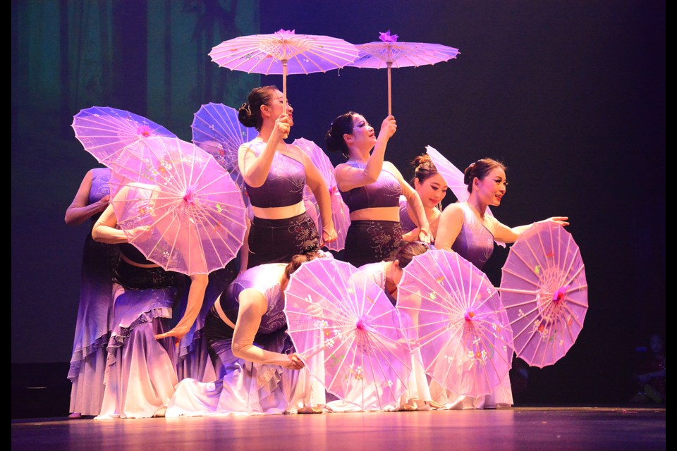 Lunar New Year Celebrations were held at Burlington Performing Arts Centre on Saturday afternoon. Dance Rain by Yang Yang Dance Studio