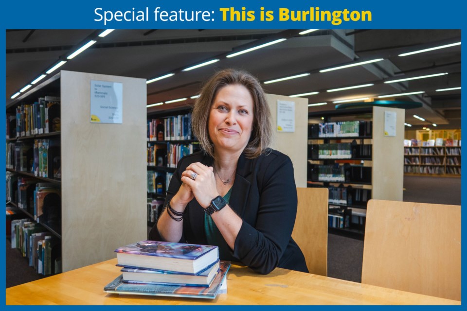 If you've found materials you needed at the Burlington Public Library, chances are you can thank digital resources and collections librarian Brynley Eckhart.