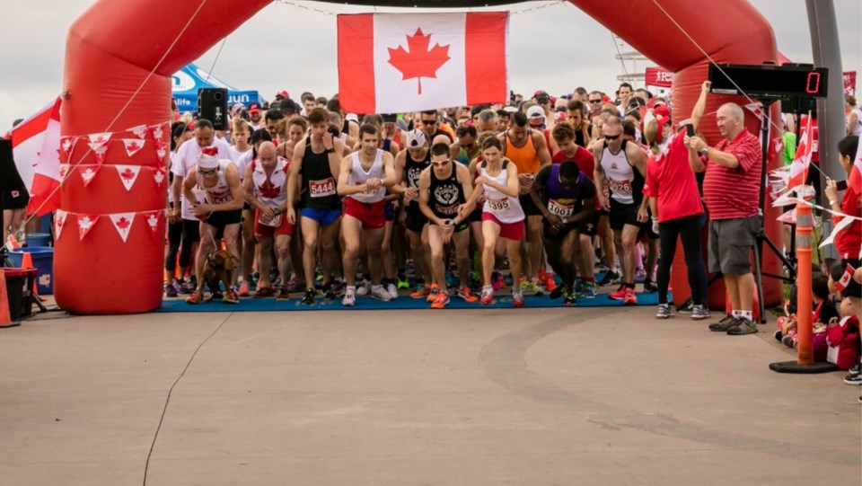 The VRPro Canada Day Race in Burlington kicks Off the birthday
