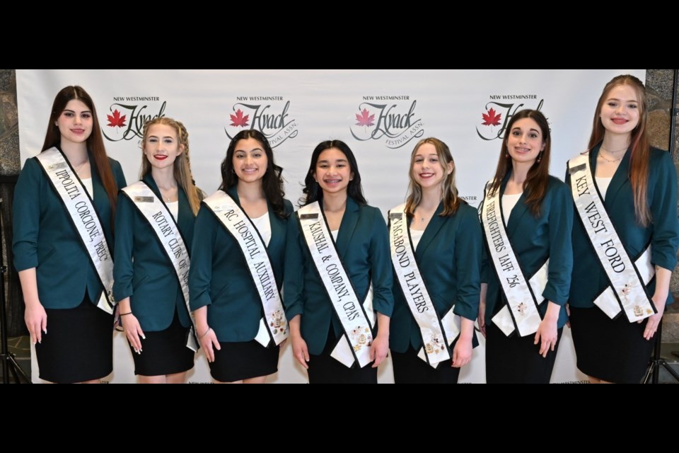 Seven young women will have a busy year ahead of them as they represent the city as Hyack ambassadors.