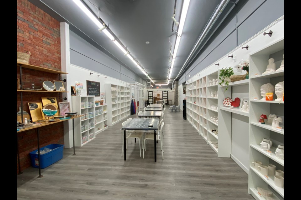 Drop-ins, workshops, and events are among the offerings at Palette Art Studio.