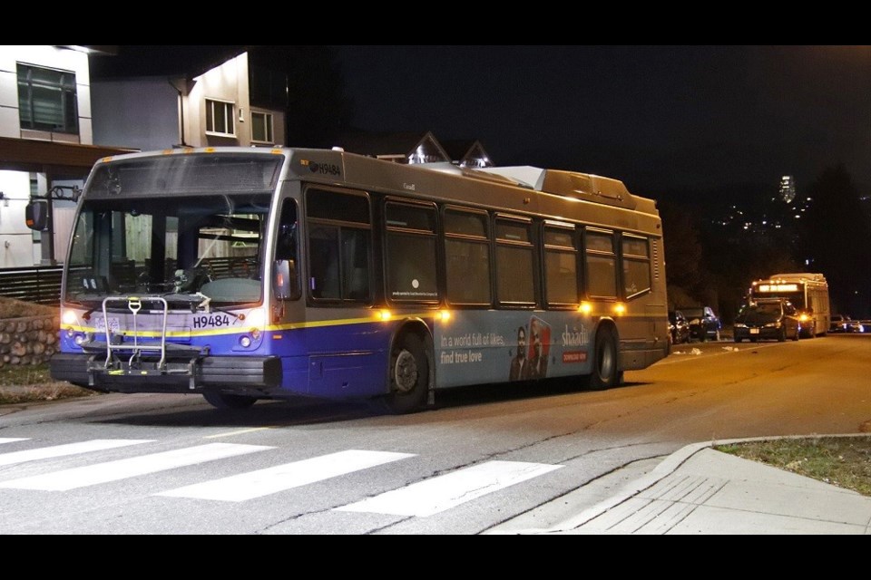 A pedestrian was killed after being hit by a bus in New West on East Eighth Avenue on Tuesday night.