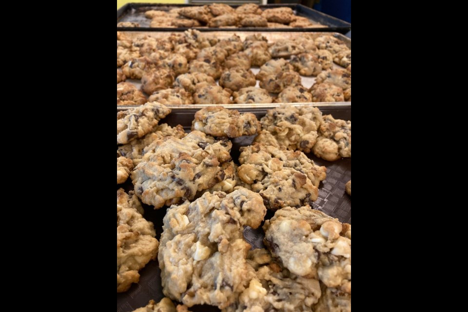 Church ladies are baking up thousands of "cookies of gratitude" for health-care employees at Royal Columbian Hospital in October and November.