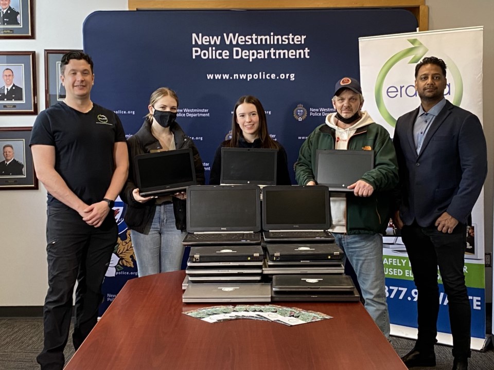 Digital Donation New Westminster police
