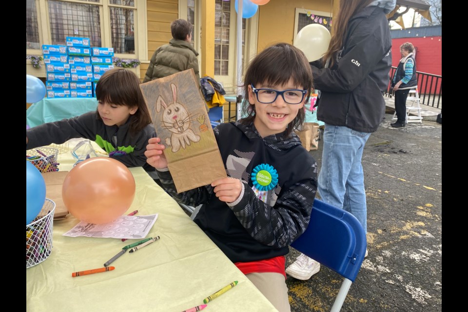 Arts and crafts, a scavenger hunt at Sapperton businesses and a visit from the Easter Bunny are part of East Columbia Eggstravaganza.