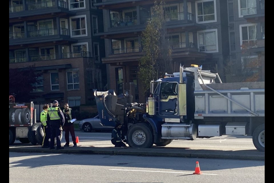 New Westminster Police, along with other policing agencies and bylaw officers, stopped vehicles at a roadside inspection on Royal Avenue.