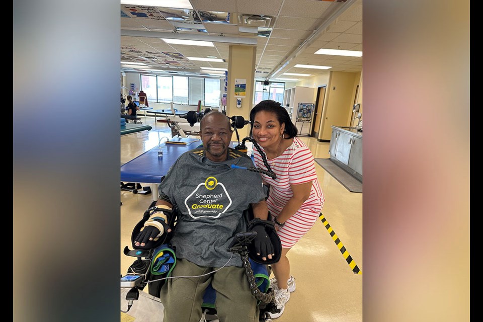 Kevin Ingraham, with wife Tanya, has seen the kindness of strangers in action in 2024, after his daughter launched a GoFundMe to help with his medical expenses. 