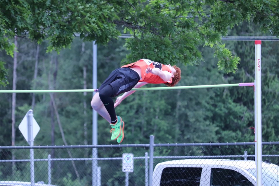 New Westminster's Levi Tuura won the high jump at the BC High School Track and Field Championships and will soon compete in the nationals.
