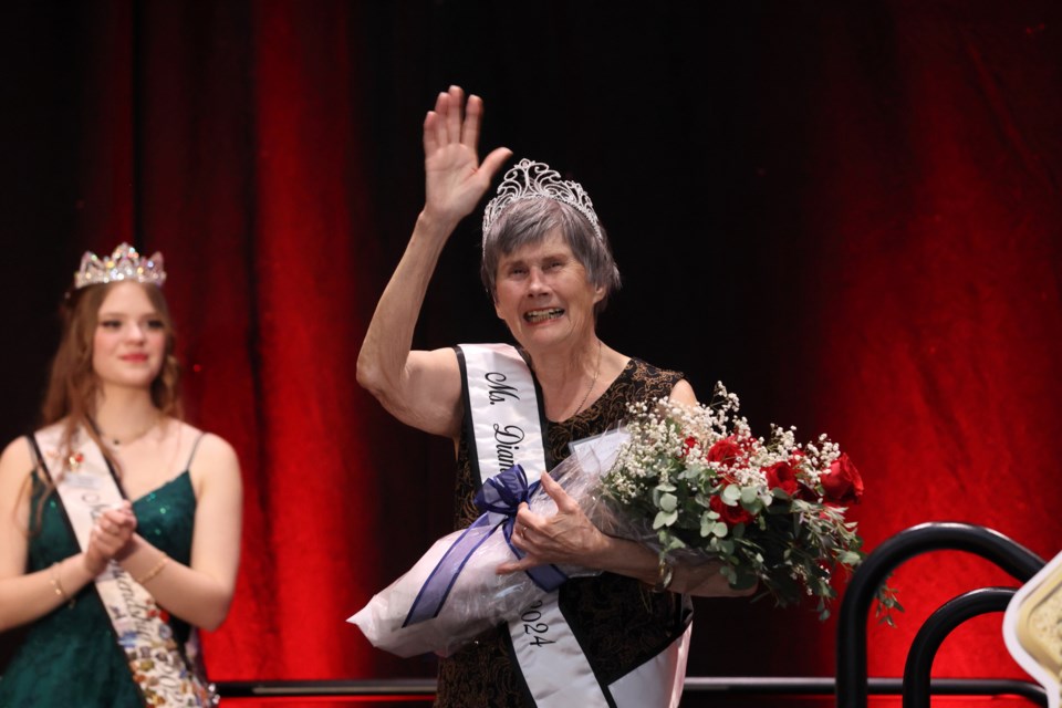 Merren Conner, Miss New Westminster 1958, was named Ms. Diamond Alumni. 