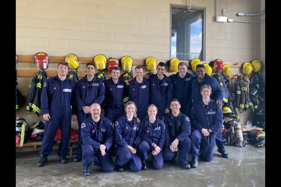 New Westminster Fire and Rescue Services 12 new recruits (nicknamed the Dirty Dozen) are thrilled to get to work serving the community.