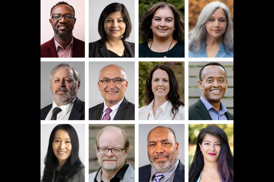 Twelve candidates are vying for six seats on New West city council. 