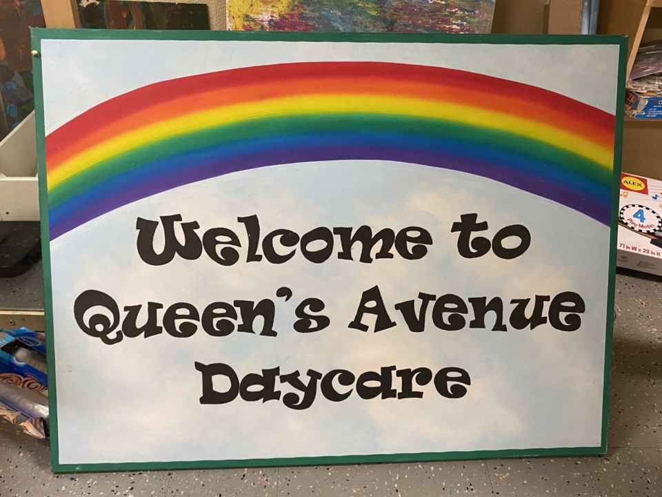 Queens Avenue Daycare sign