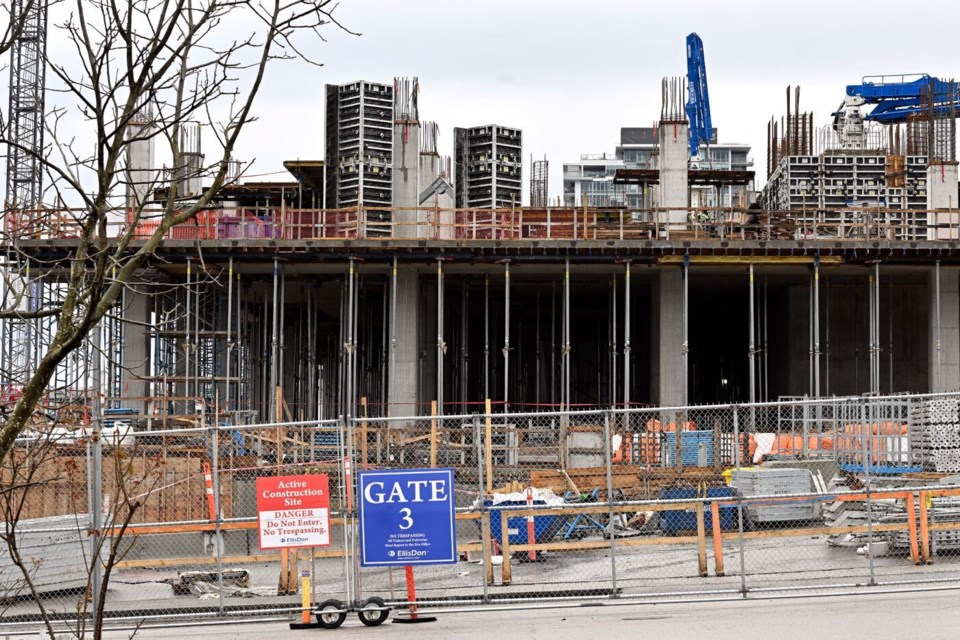 Royal Columbian Hospital construction